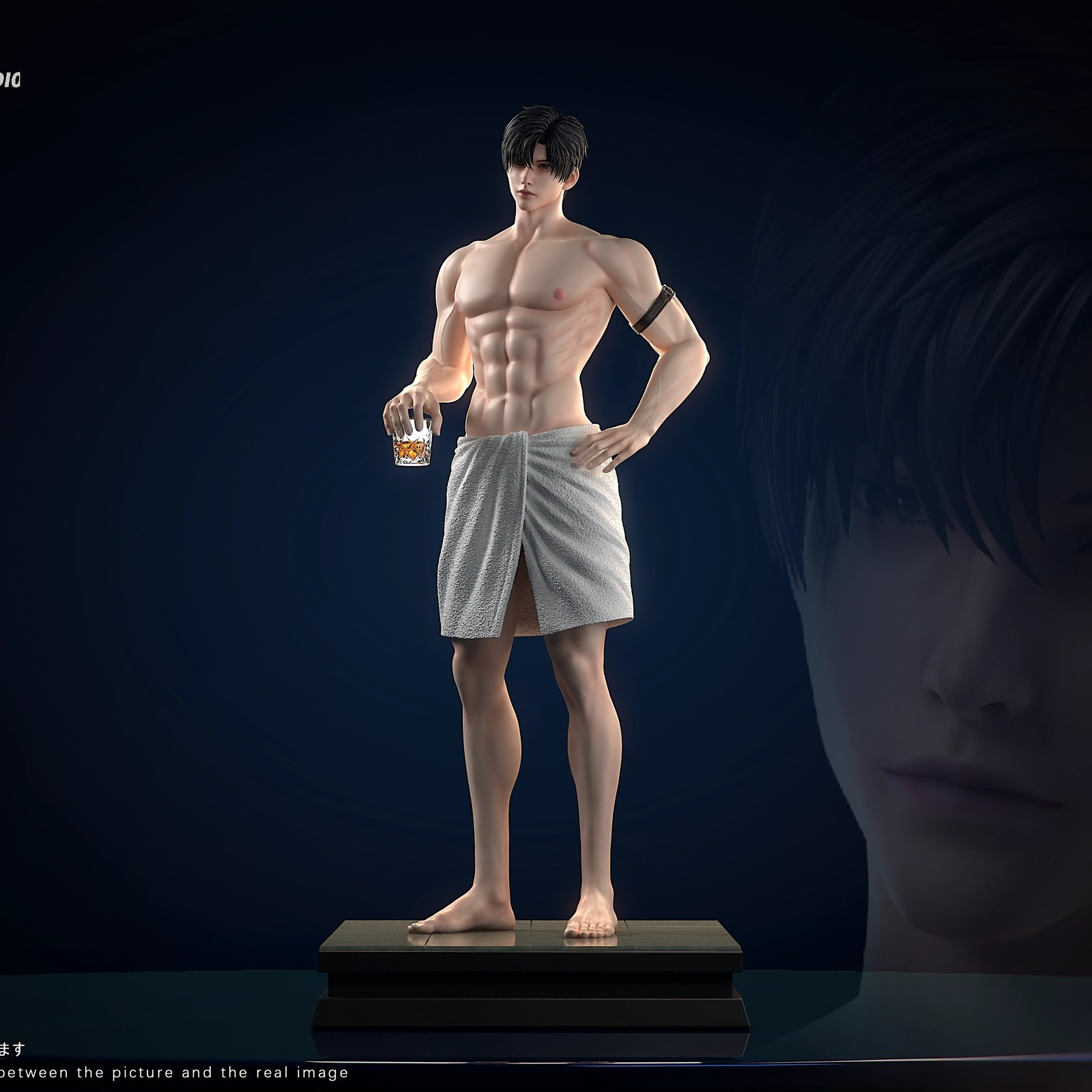 Biggest Man Studio Love and Deepspace Zayne Model PU IN STOCK LiShen Statue 1/6