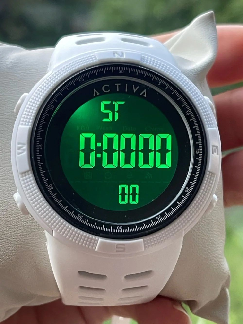 Activa X Invicta Digital Men\'s Watch - 50mm, White (ACW1915-007) [COPY]