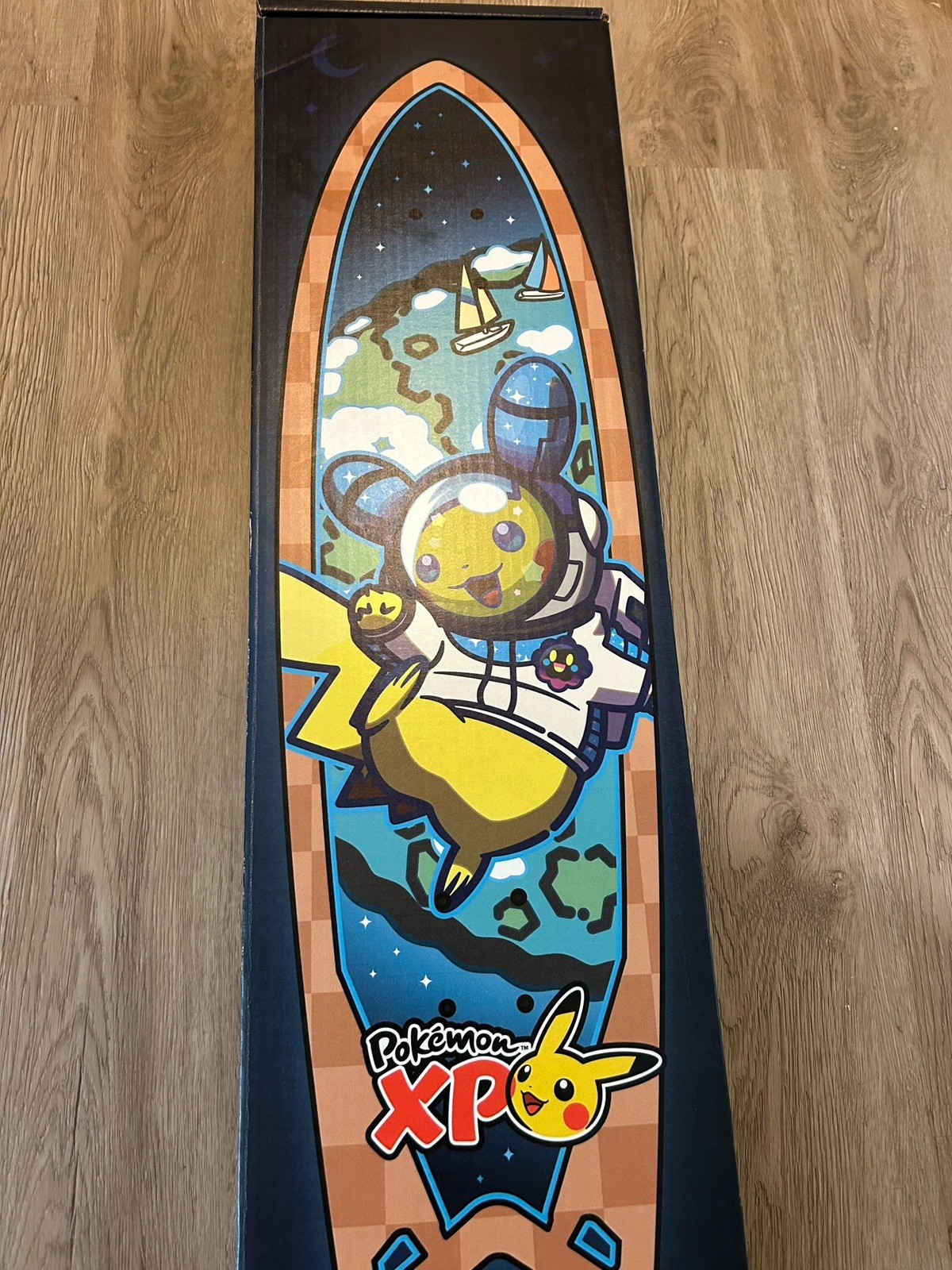 2026 Pokémon XP Worlds SF Bear Walker Carved Skateboard *NEW*