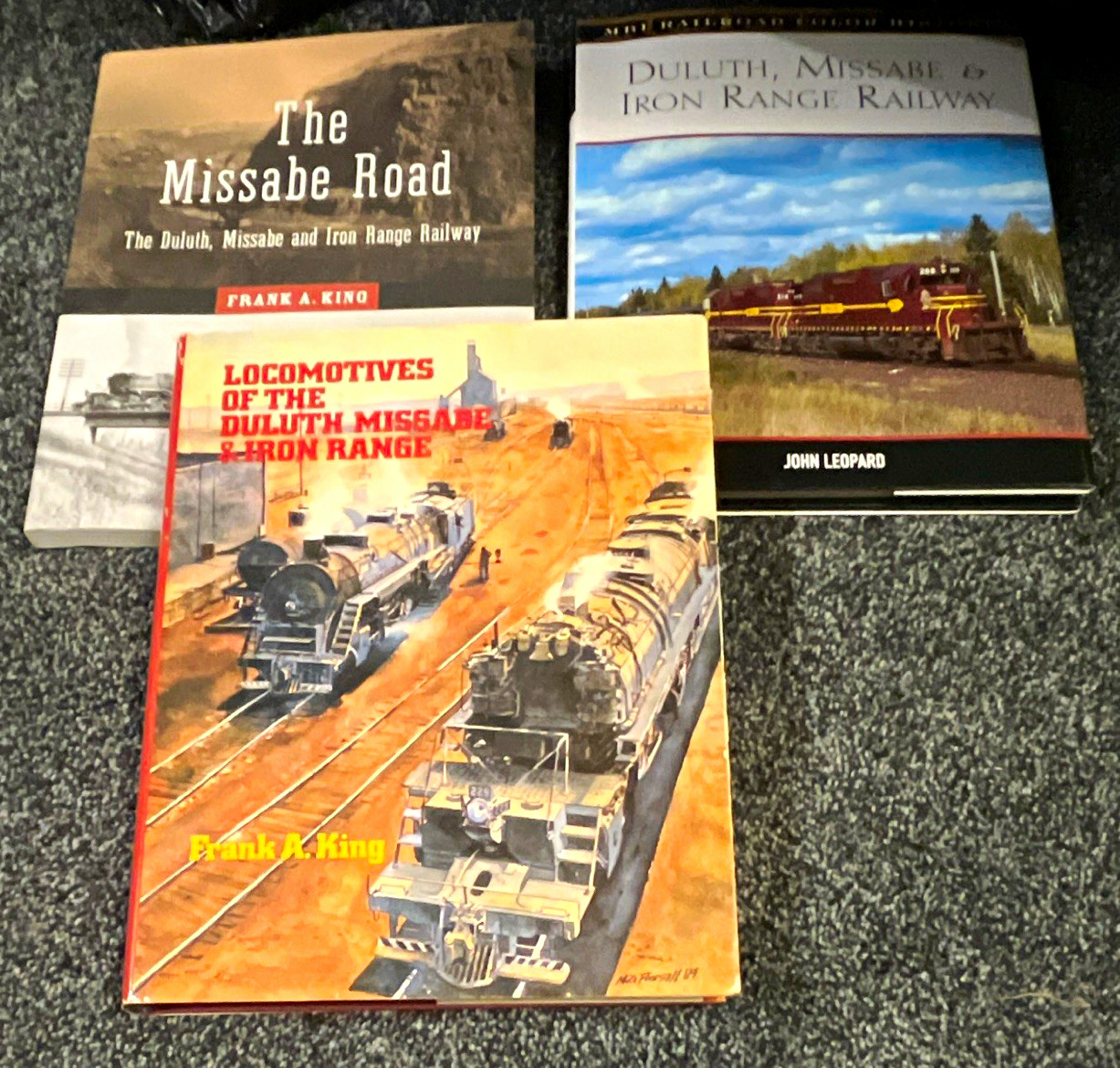 Lot of 3 Duluth Missabe & Iron Range Railroad Books King/Leopard (2003) Trains Lot of 3 Duluth Missabe & Iron Range Railroad Books King/Leopard (2003) Trains