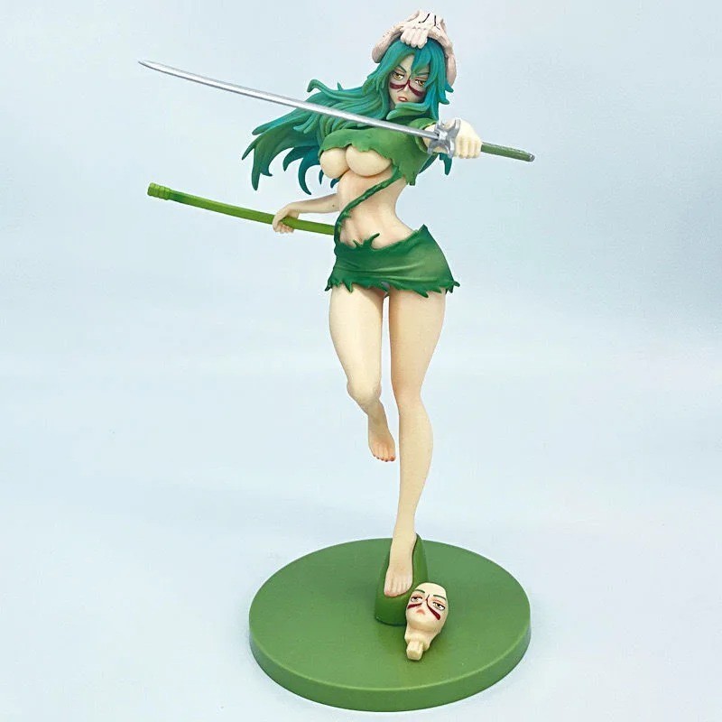 Bleach Neliel Tu Oderschvank Figure 2 Head Sculpt Anime PVC Statue Model Toy