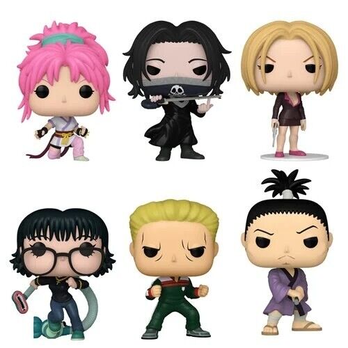 Funko POP Hunter x Hunter Wave 4 Complete Set of 6 - IN STOCK Ready to Ship