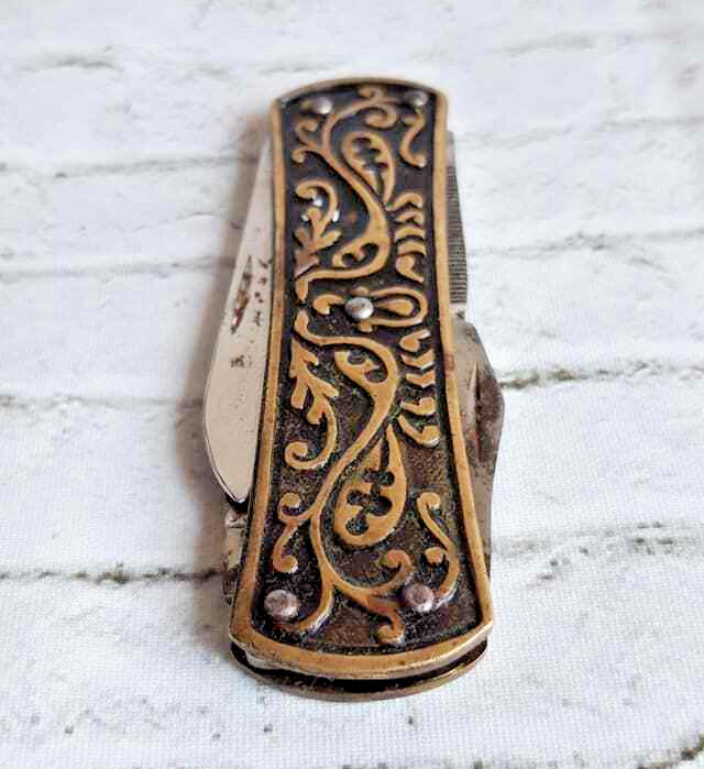 Vintage Manicure Folding Knife STIZ USSR 1970s