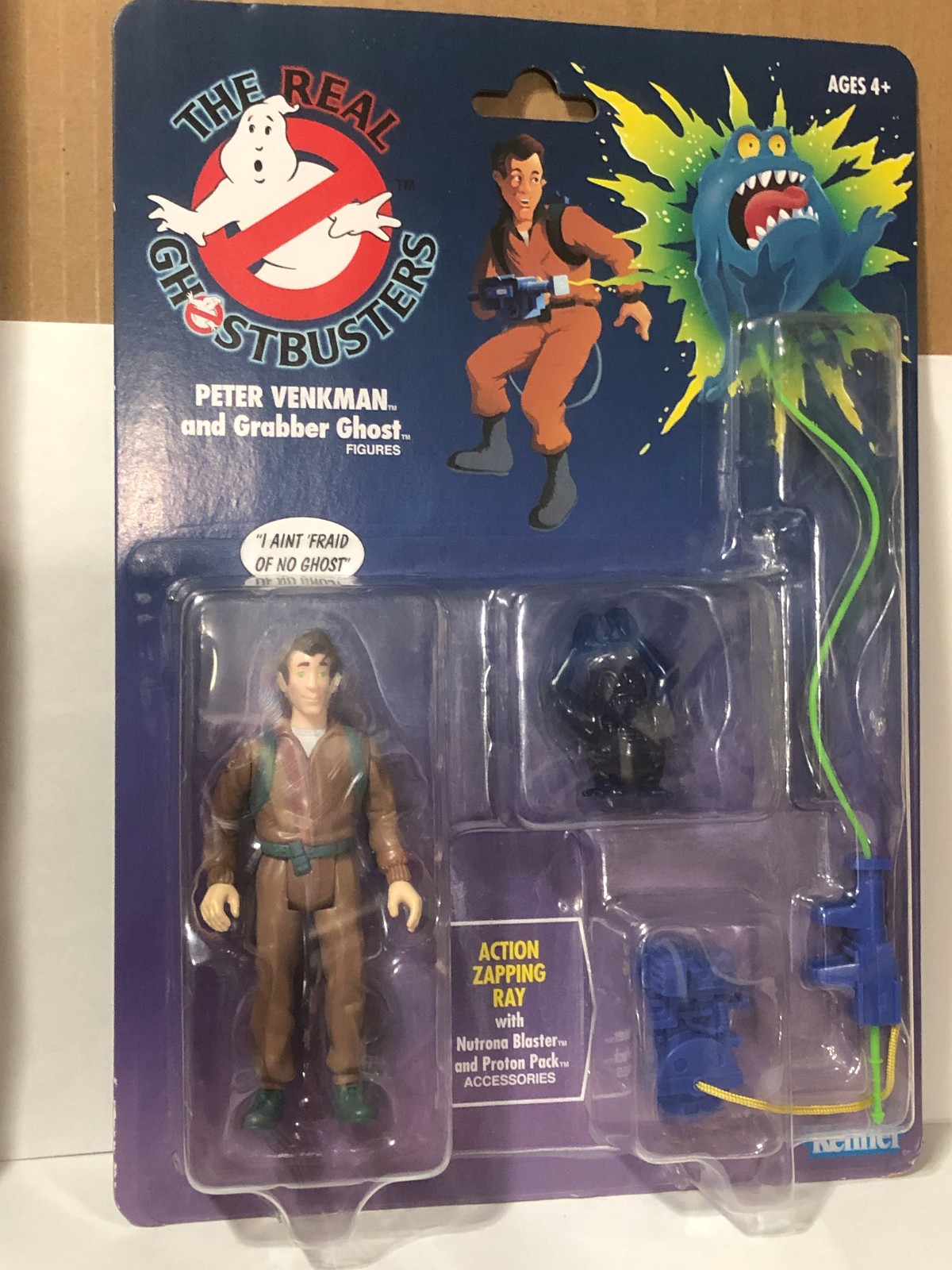 2020 HASBRO/KENNER THE REAL GHOSTBUSTERS PETER VENKMAN AND GRABBER GHOST 2020 HASBRO/KENNER THE REAL GHOSTBUSTERS PETER VENKMAN AND GRABBER GHOST