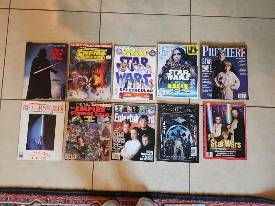 COLLECTORS/SPECIAL EDITIONS OF MAGAZINES STAR WARS COLLECTORS/SPECIAL EDITIONS OF MAGAZINES STAR WARS
