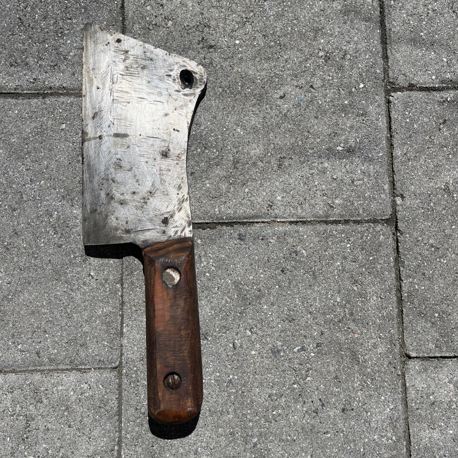 Vintage Meat Cleaver
