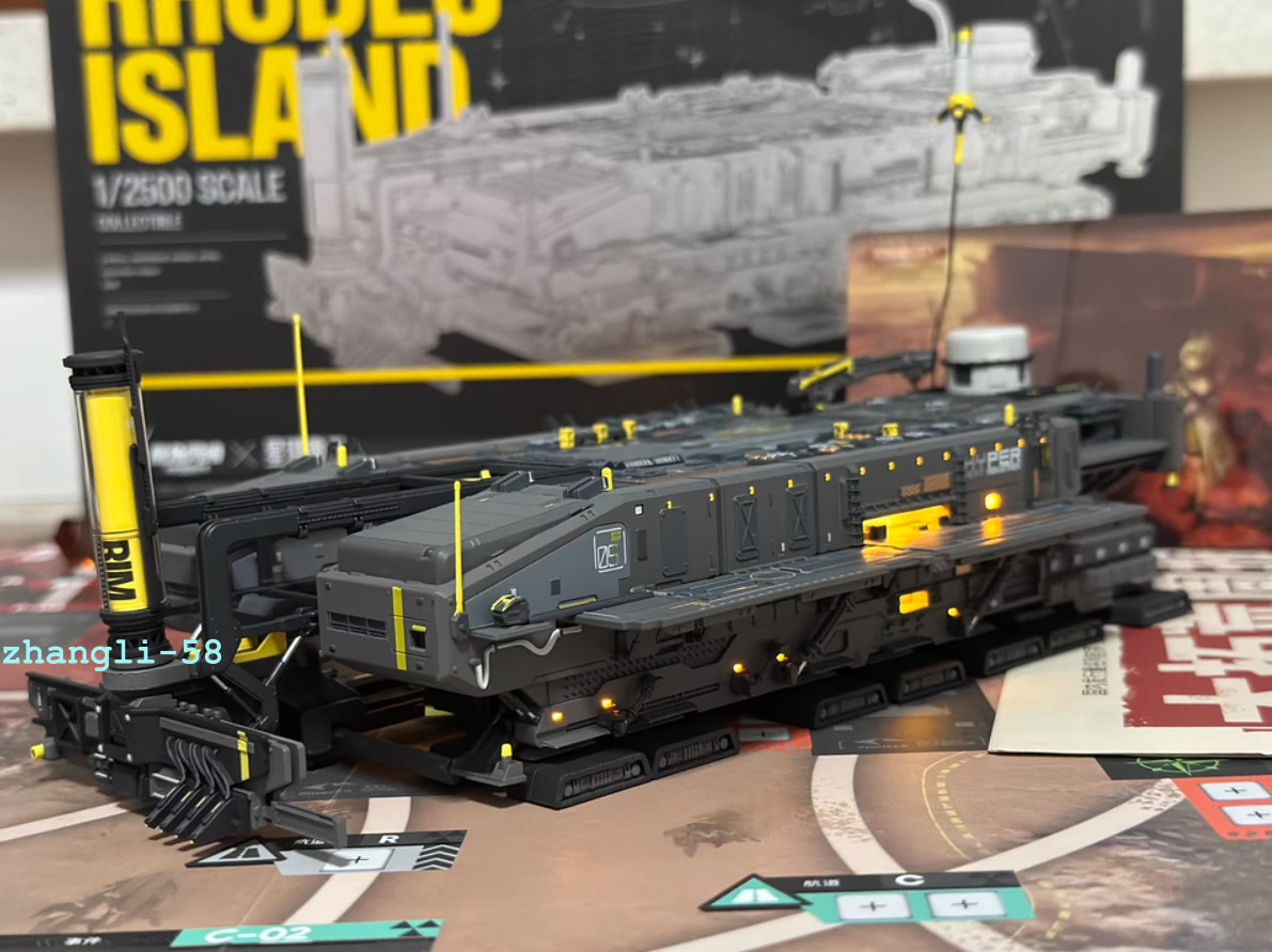 Arknights Official Rhodes Island Figures Alloy 1:2500 Scale Finished Model Toys