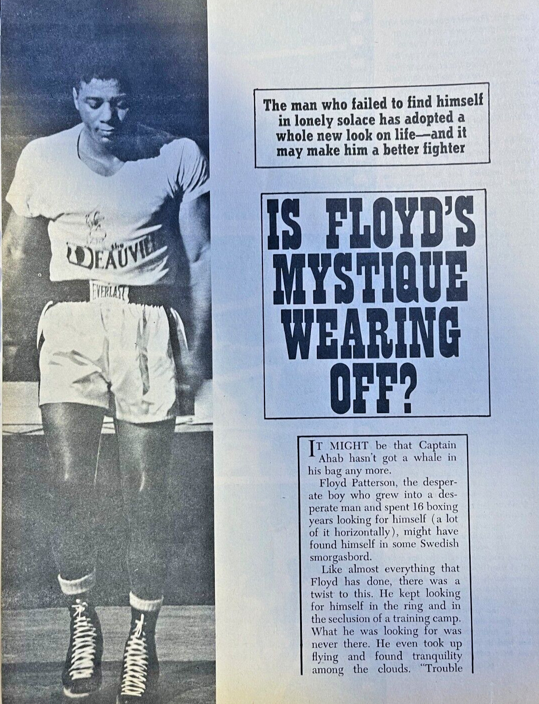1969 Boxer Floyd Patterson