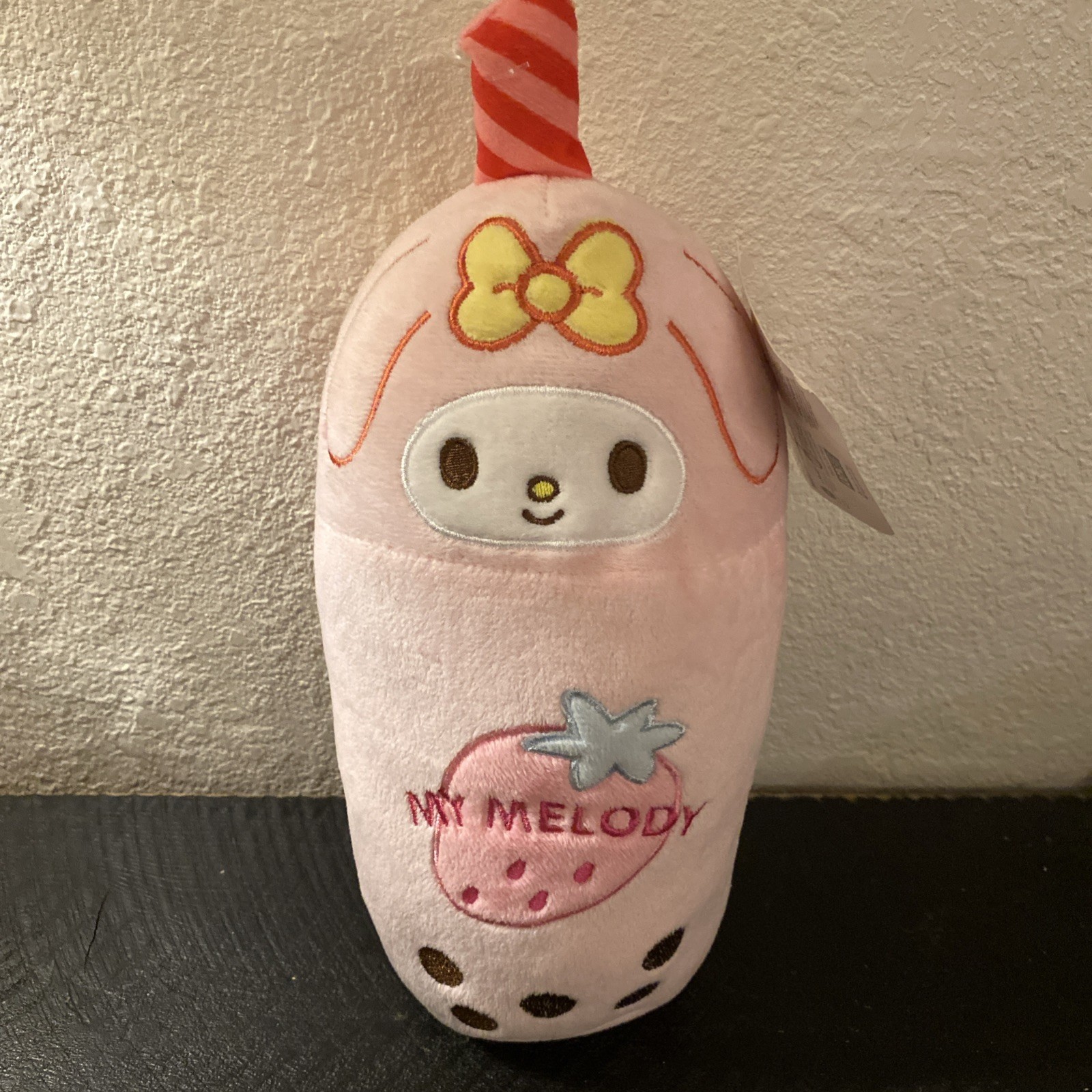 Sanrio Fiesta My Melody Boba Plush Stuffed Toy 11” Hello Kitty And Friends
