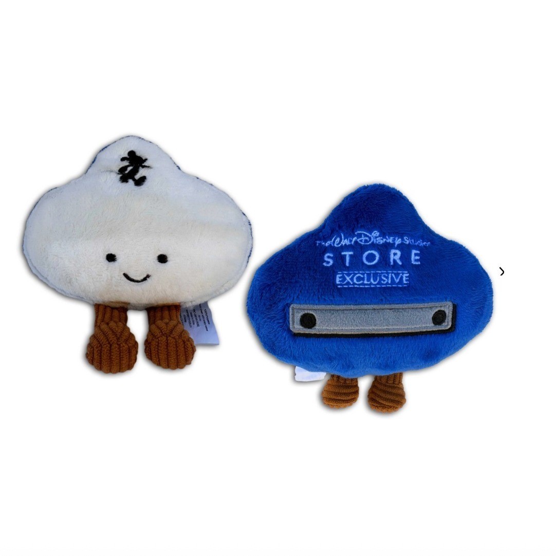 Disney Store Cast Member Exclusive Nametag Plush Employee Only Rare Blue White Disney Store Cast Member Exclusive Nametag Plush Employee Only Rare Blue White