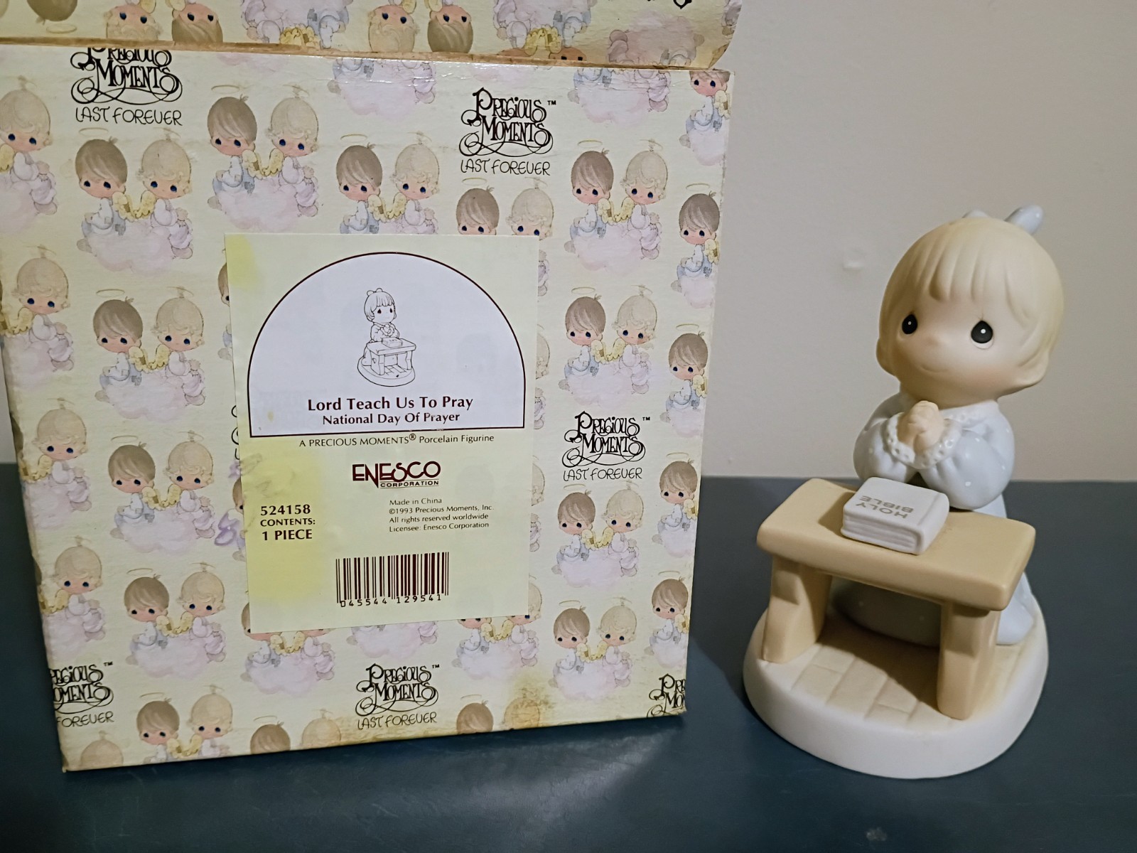 Enesco Precious Moments, Lord Teach Us to Pray