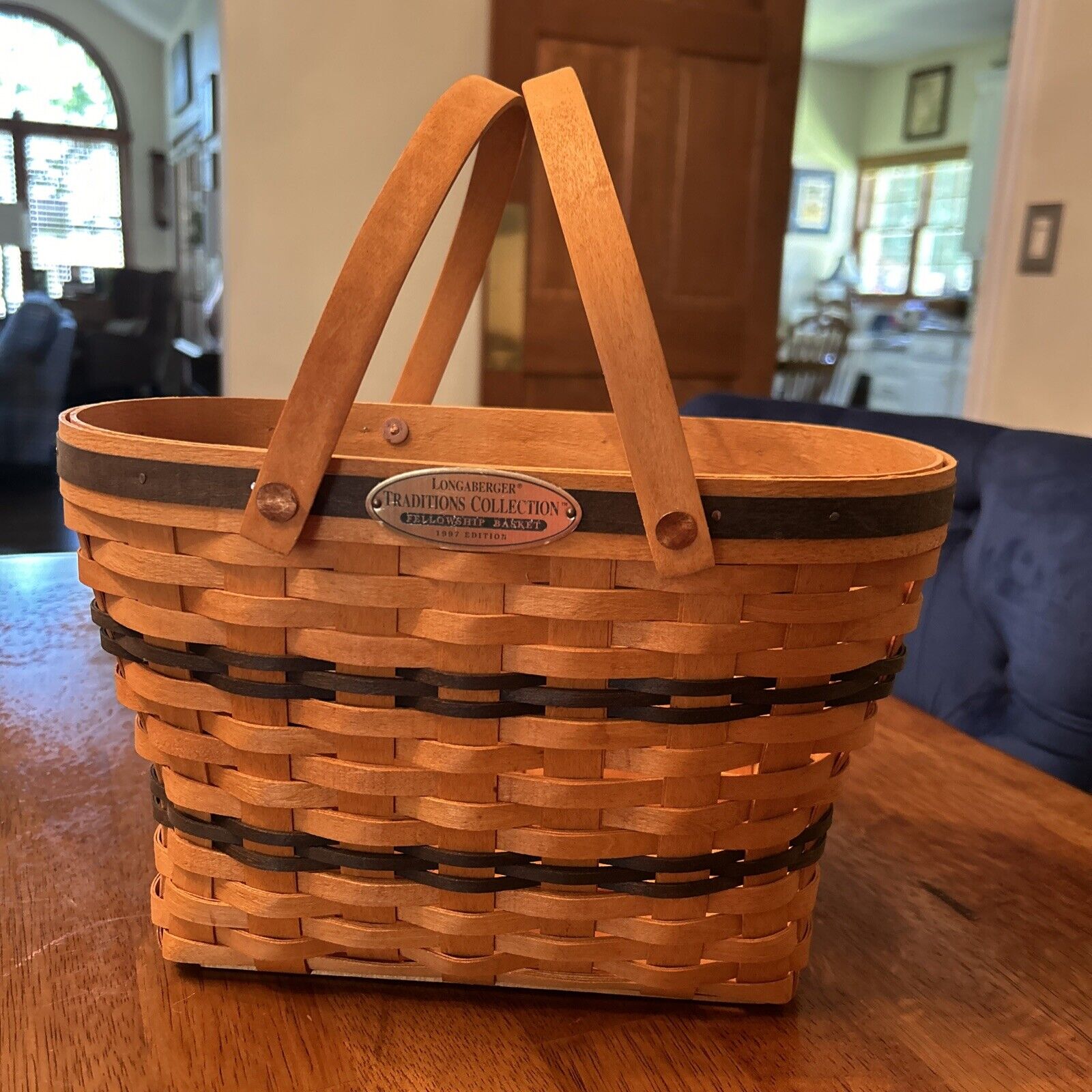 Longaberger 1997 Traditions Collection Fellowship Basket