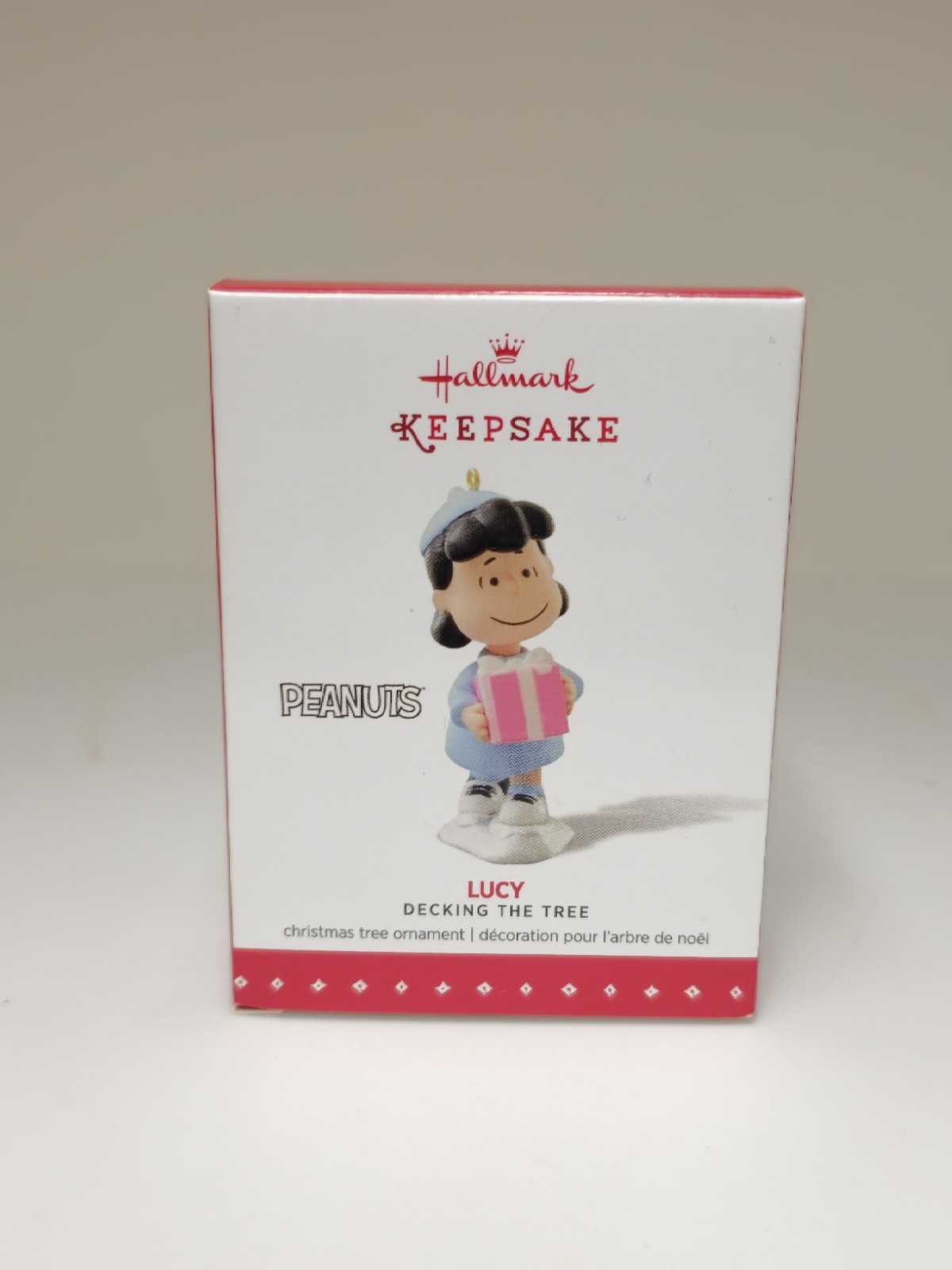 Hallmark Keepsake Ornament 2015 Peanuts Lucy Decking The Tree 