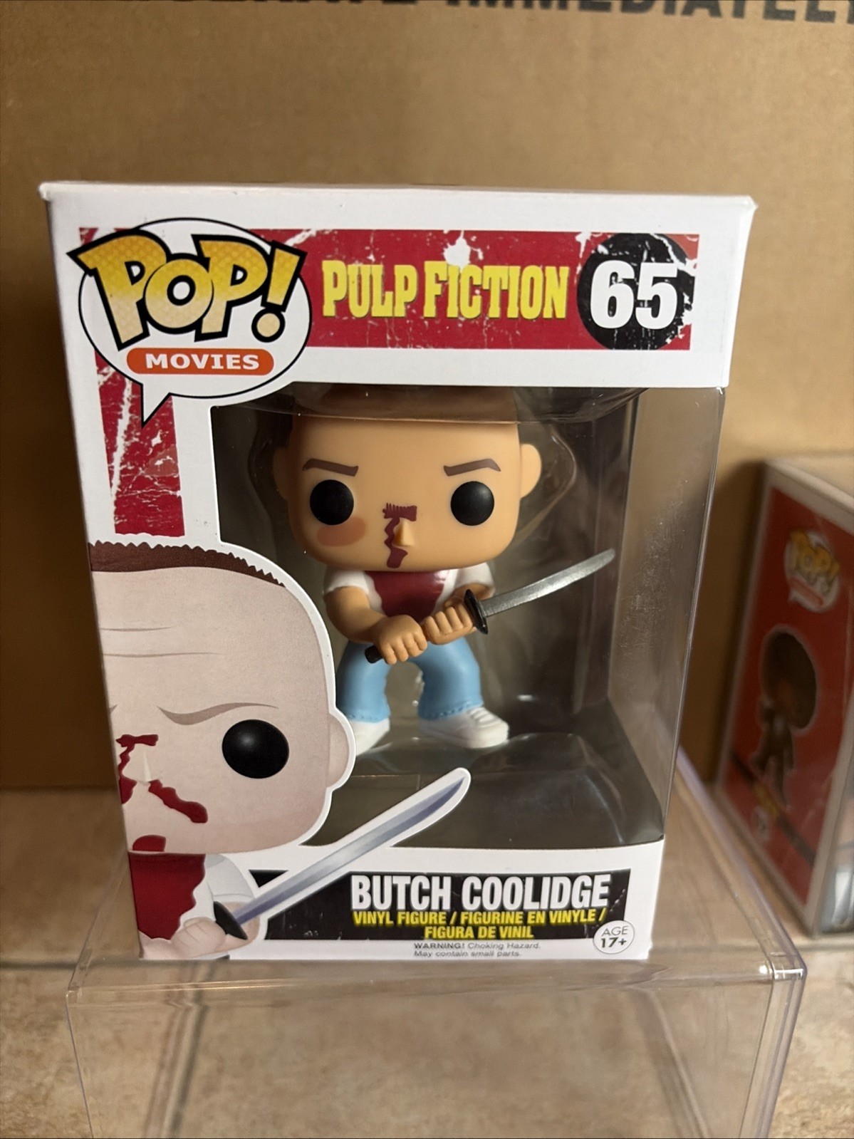 Funko Pop Movies Pulp Fiction Butch Coolidge #65 Pop Vinyl Figure Funko Pop Movies Pulp Fiction Butch Coolidge #65 Pop Vinyl Figure