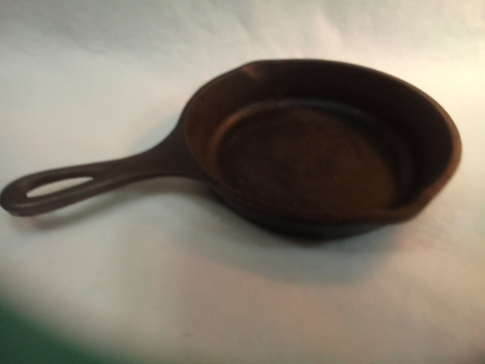 Vintage Lodge Cast Iron Skillet 6.5” Camping Cooking Heavy Cookware