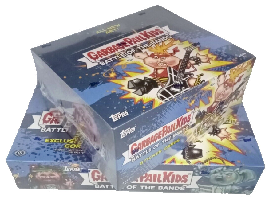 (2x Boxes) GPK BATTLE OF THE BANDS SEALED 24pk HOBBY & COLLECTOR ED VHTF BOXES