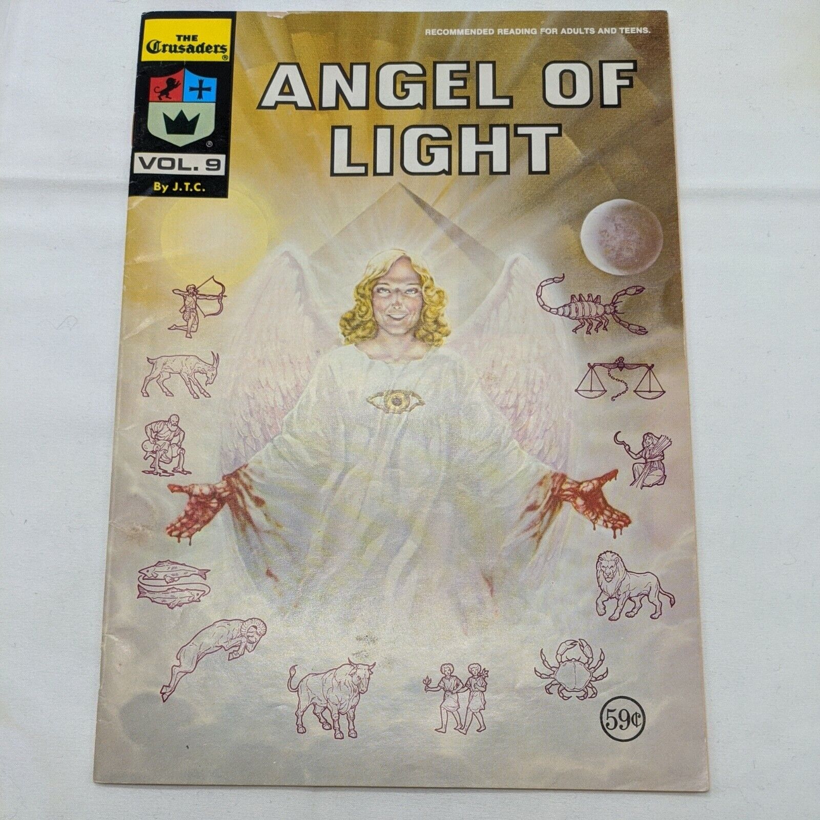 The Crusaders Angel Of Light Vol 9 Comic Book By J T C