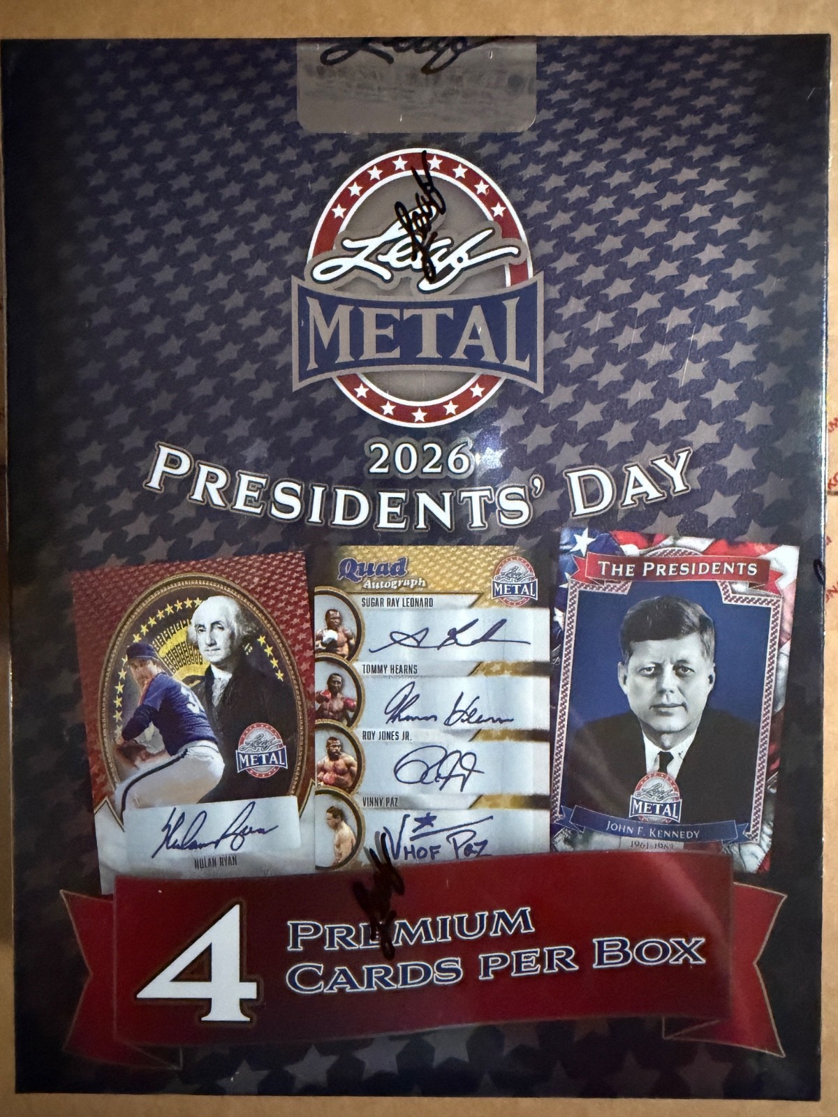 2026 Leaf Presidents Day Factory Sealed Hobby Box