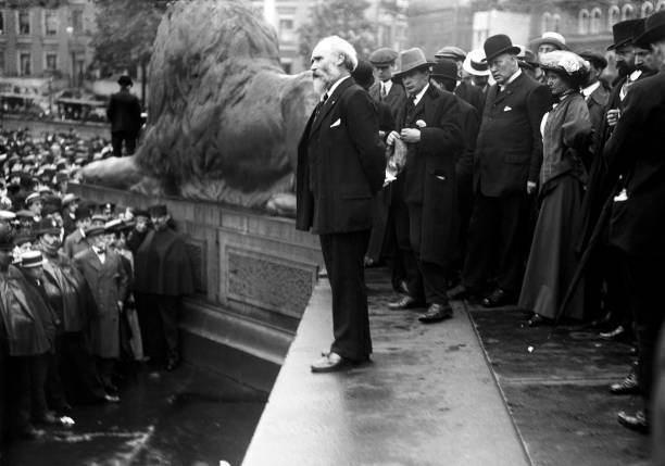 Keir Hardie British Labour leader politician born Scotland fi- 1910 Old Photo