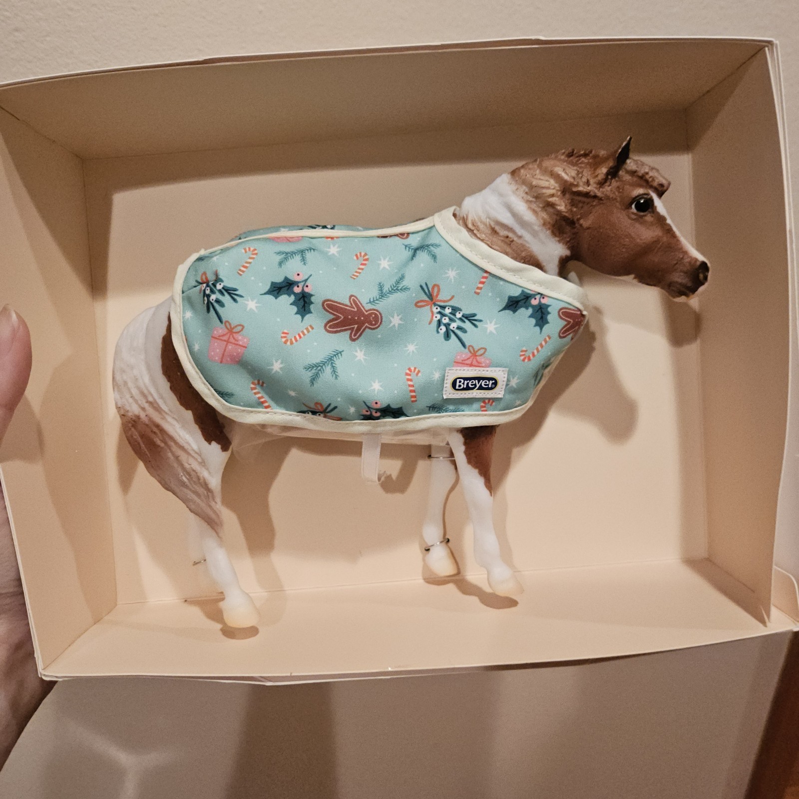 Breyer Holiday 2025 Cuddles Pony for Christmas Misty Web Special Run