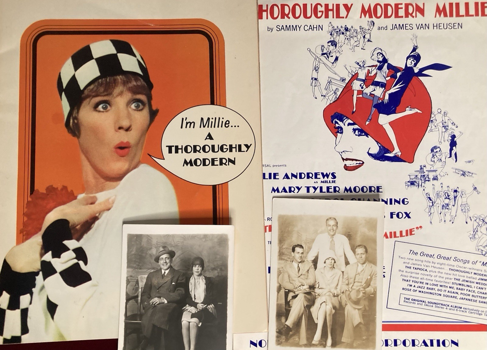 Julie Andrews Modern Millie Souvenir Film Program Sheet Music RPPC Flapper LOT