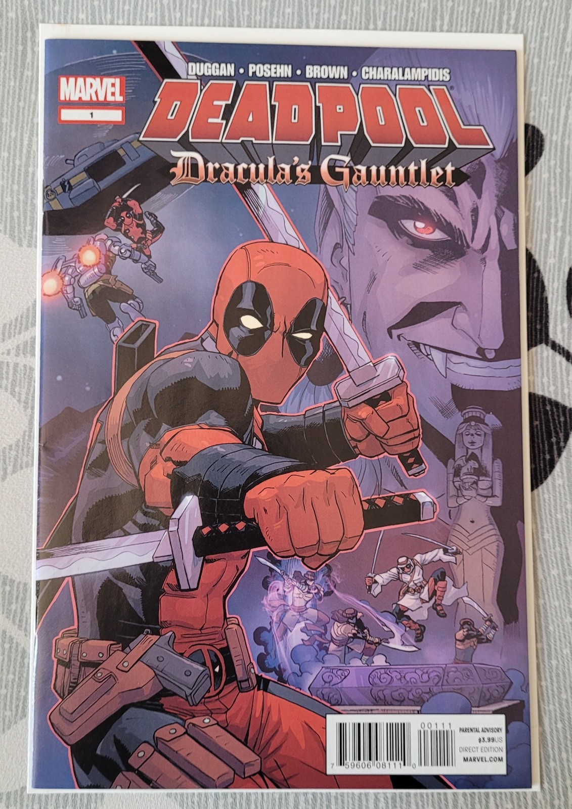 DEADPOOL: Dracula\'s Gauntlet #1 MARVEL 2014 VF+