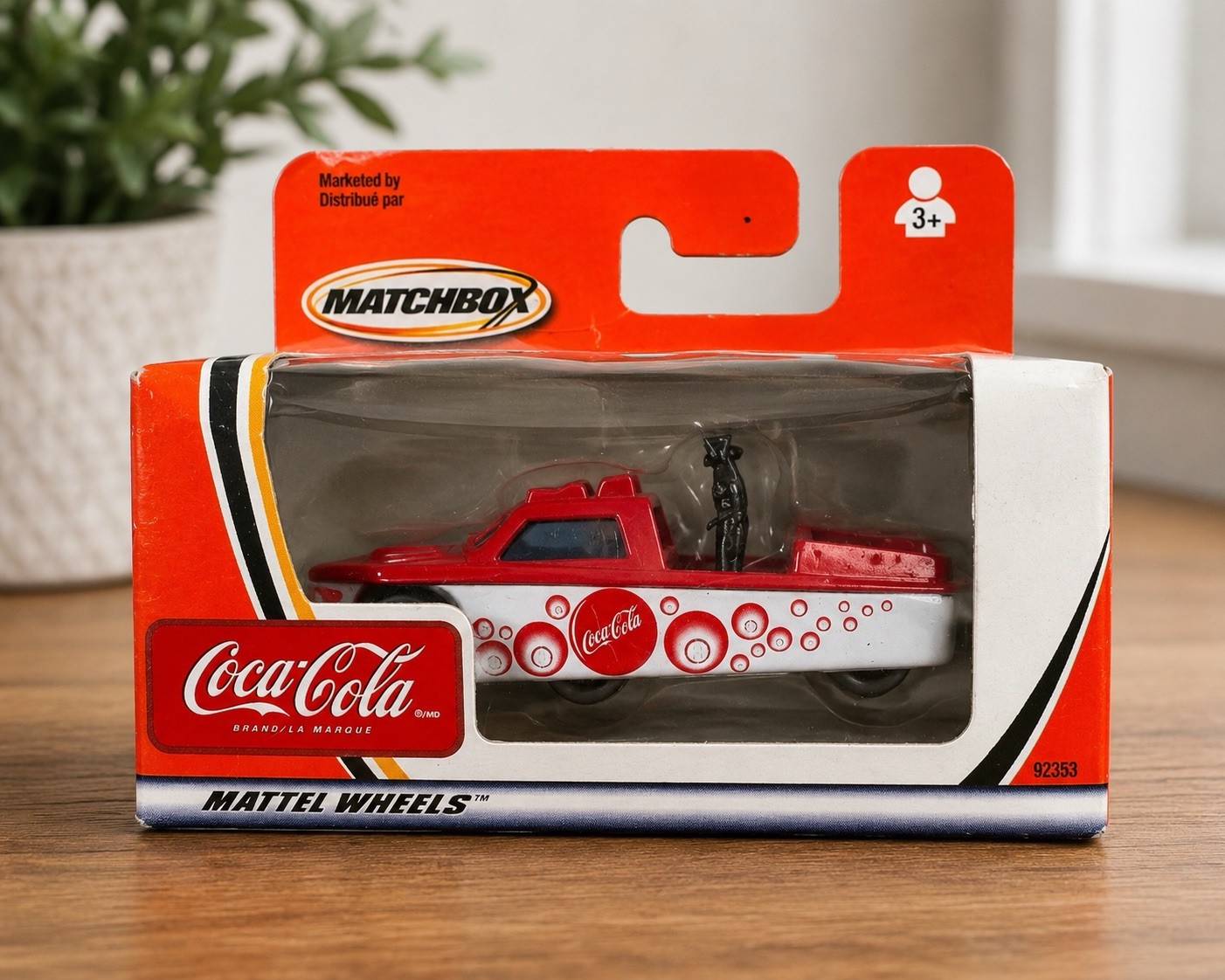Matchbox Coca Cola Concept 1 Beetle Die Cast Car NIB Coke Collectible Boat