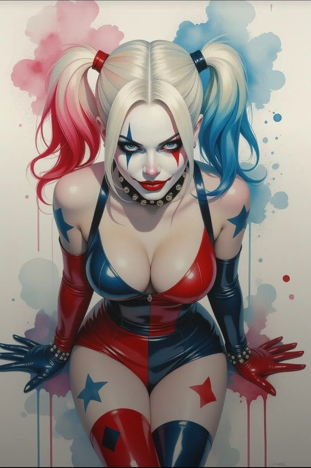 Harley Quinn Glossy Poster 24X36 Harley Quinn Glossy Poster 24X36