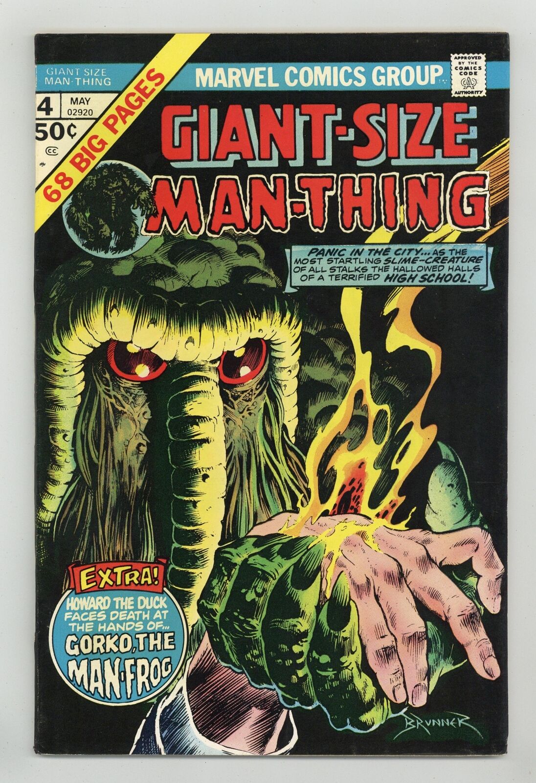 Giant Size Man-Thing #4 VG/FN 5.0 1975