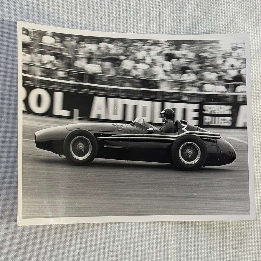 Vintage Racing Photo Patrick Lindsay Maserati Car Silverstone 1969 Guy Griffiths