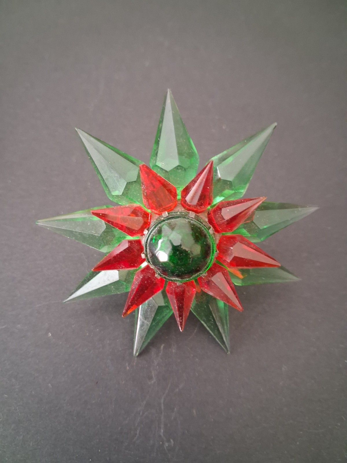 Vintage C-6 700 Series Matchless Star Green/Red With Green Gem Working