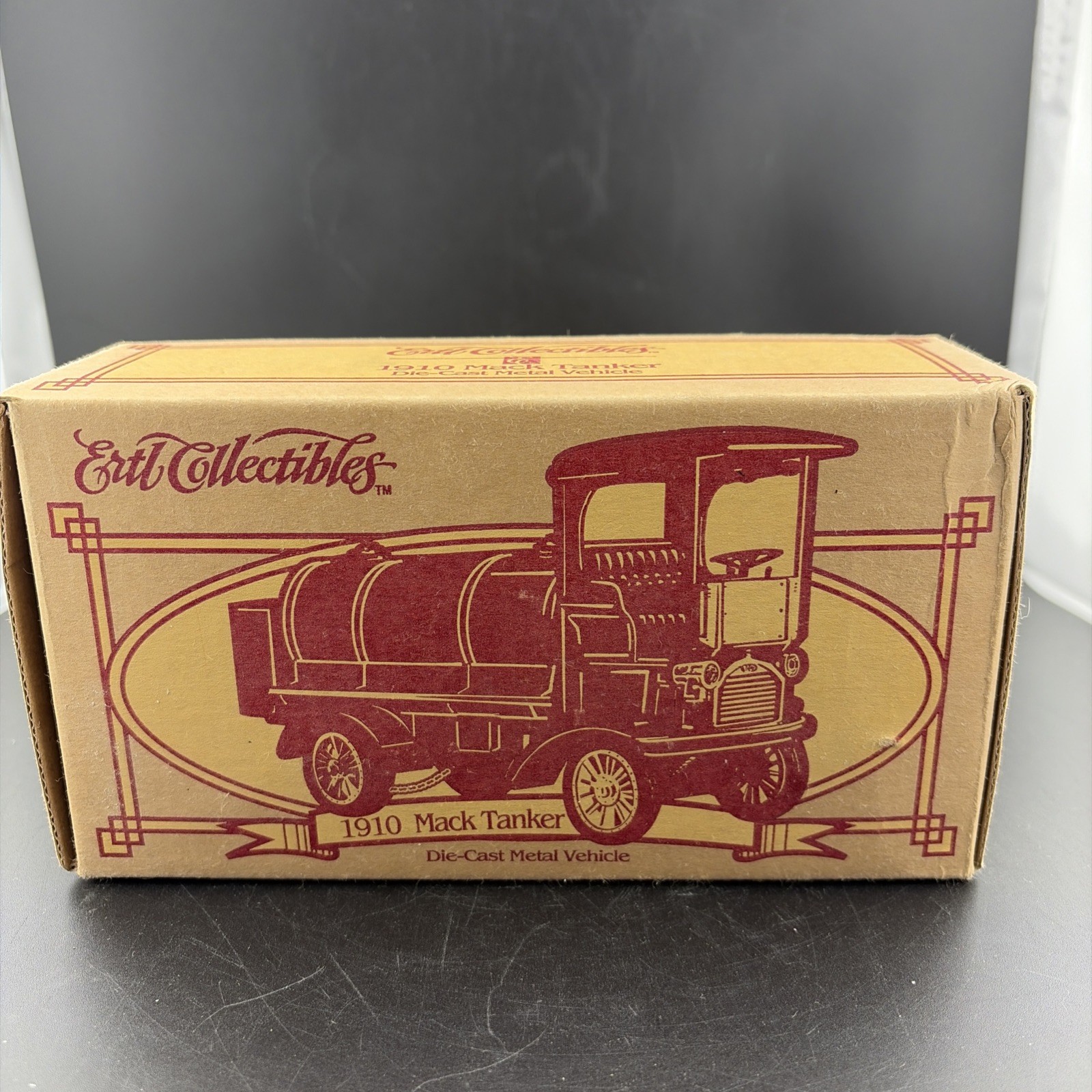 ERTL 1910 Mack Tanker Die-Cast Bank New In Box Tulip Festival