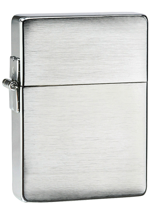 Zippo 1935.25 Windproof Replica 1935 Brushed Chrome Lighter, New In Box