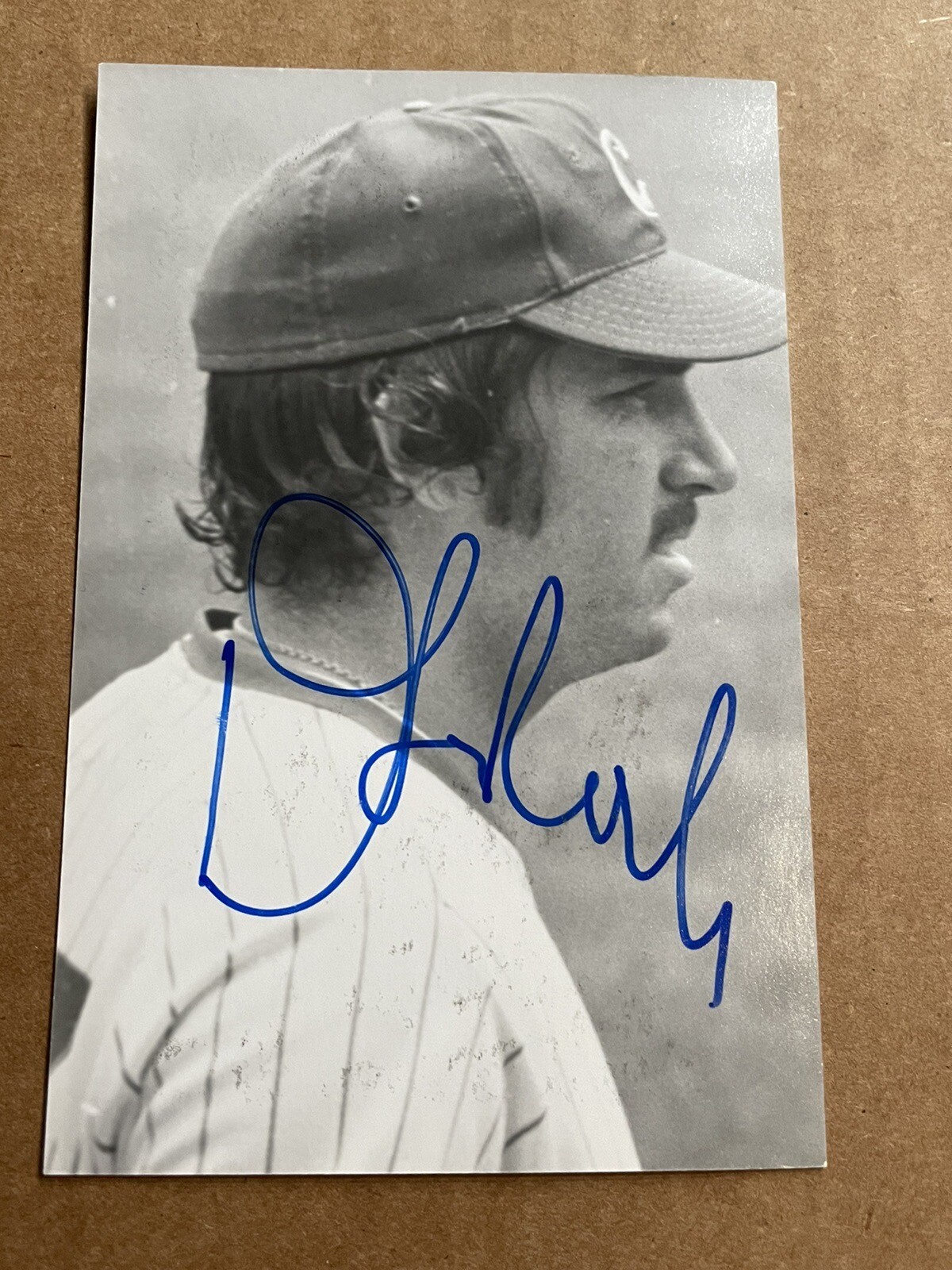 1973 Dave LaRoche Chicago Cubs Autographed Signed Postcard