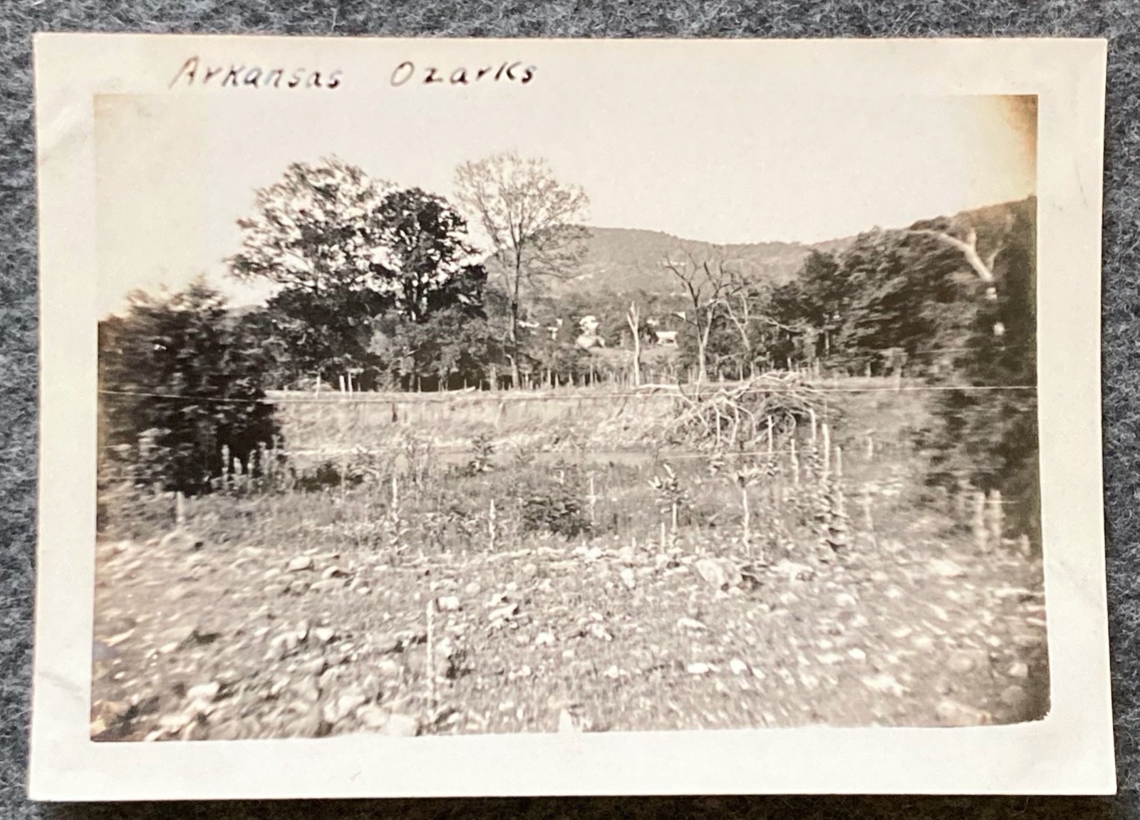 Vtg Photo 1930s 1940 Arkansas Ozarks Mountain View Rocks History