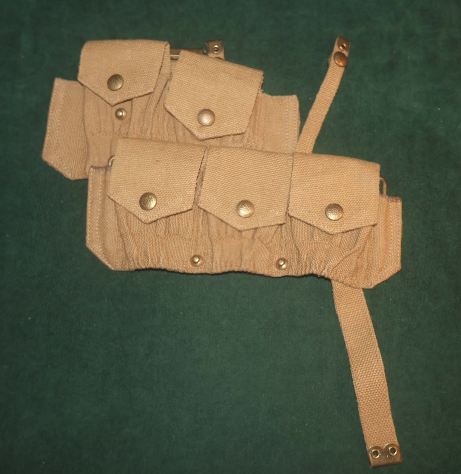 Two 1908 Pattern WWI British Canvas \
