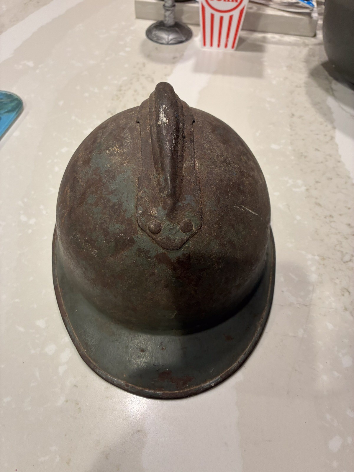 Original WW1 Italian Adrian Helmet Please see my pictures Original WW1 Italian Adrian Helmet Please see my pictures