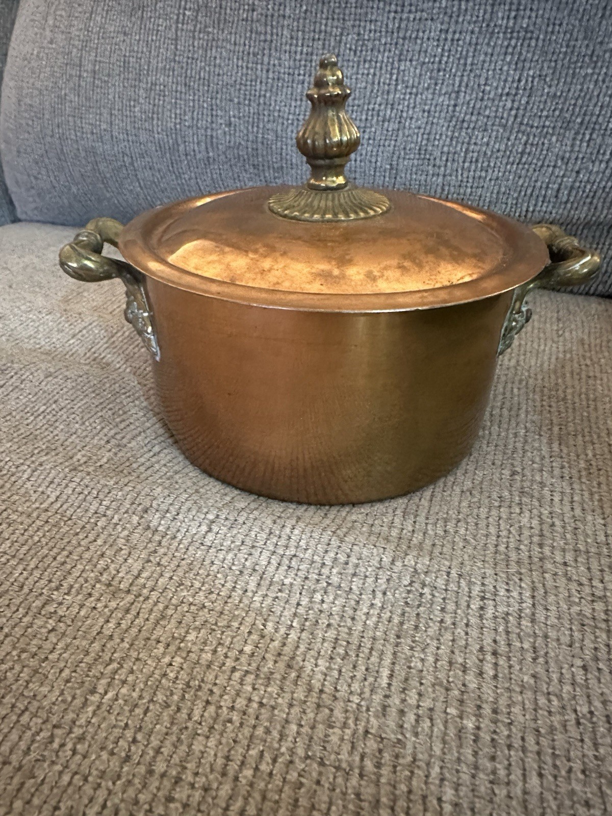 Bongusto Copper Pot 5 1/2 Inch Vintage Bongusto Copper Pot 5 1/2 Inch Vintage