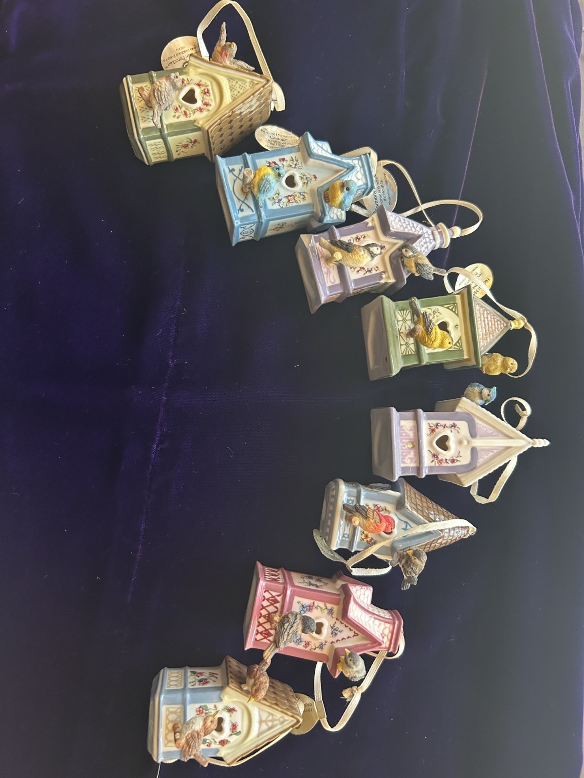 Bradford Editions Home is Where the Heart Is Heirloom Porcelain Ornament Collect Bradford Editions Home is Where the Heart Is Heirloom Porcelain Ornament Collect