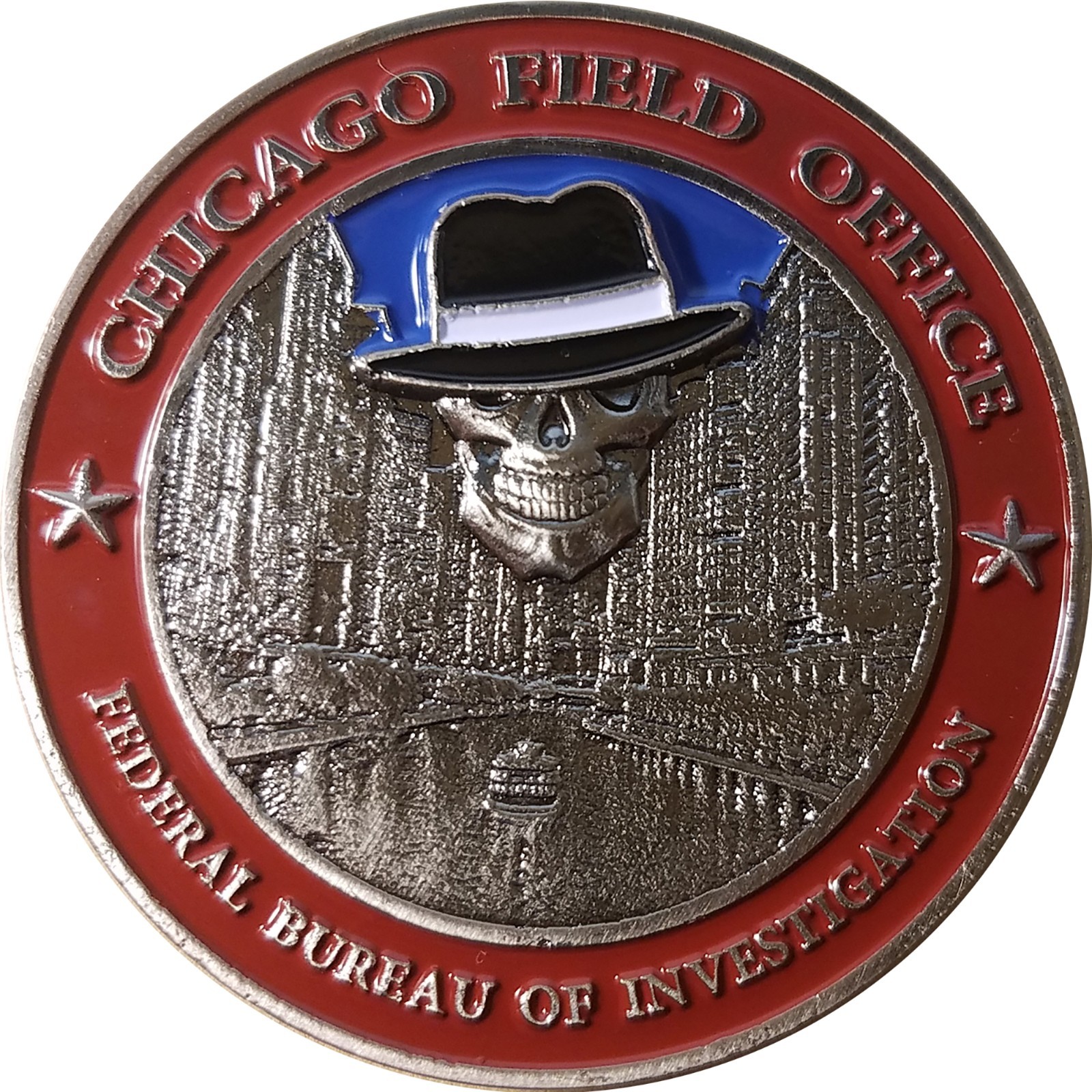 FBI Chicago Field Office challenge coin 2