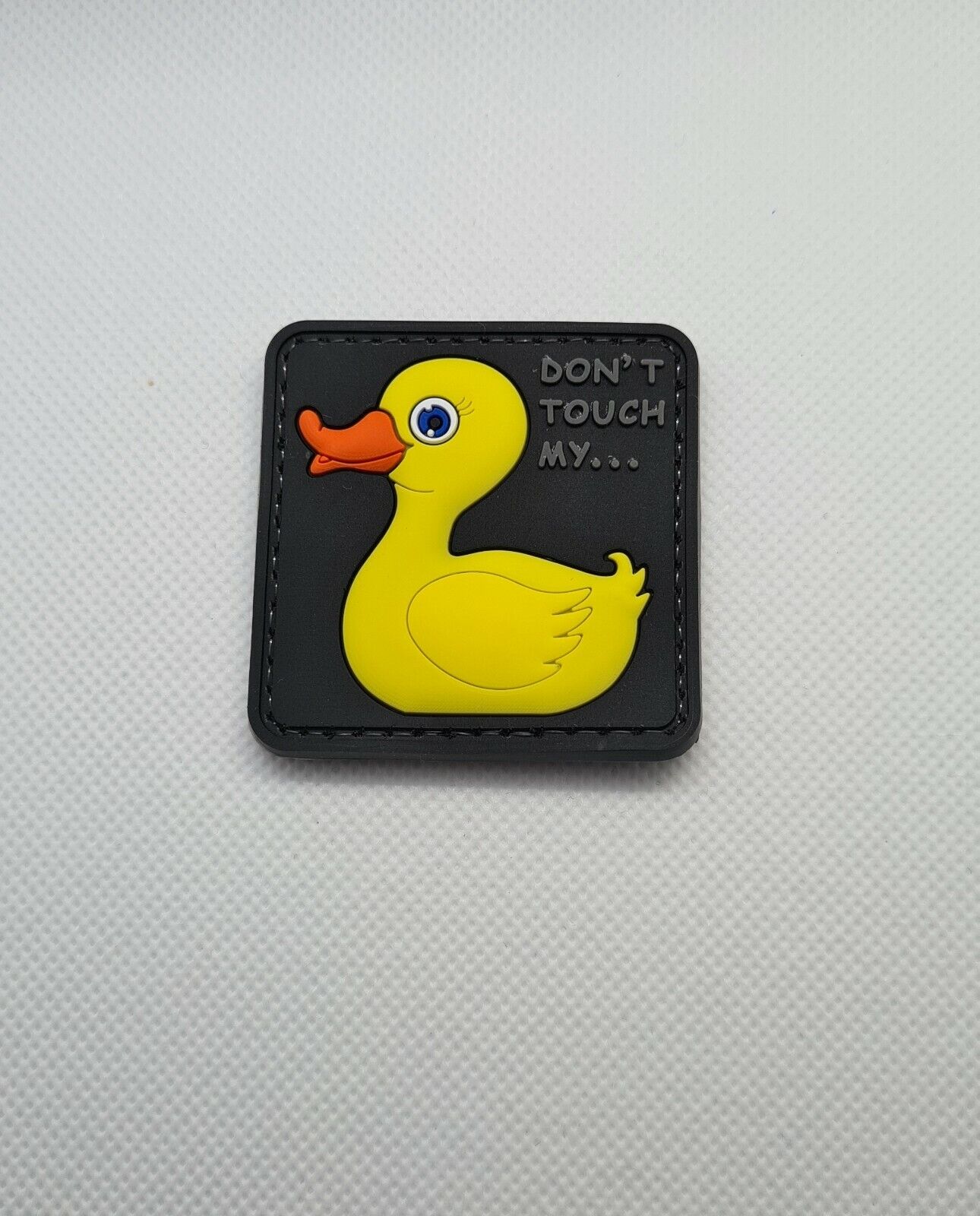 Don\'t Touch My Duck 3D PVC Tactical Morale Patch – Hook Backed