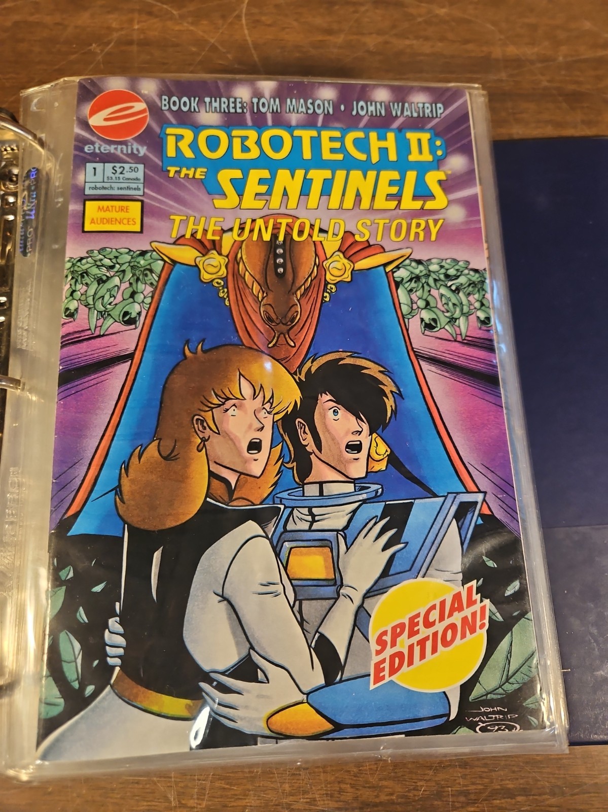 Eternity Robotech II: The Sentinels Book 3 Three 1-22 And Special Ed Missing #7