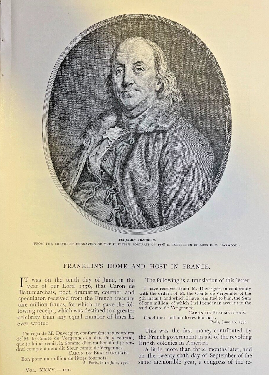 Benjamin Franklin in France Chateau De Chaumont Donatien Le Ray De Chaumont Benjamin Franklin in France Chateau De Chaumont Donatien Le Ray De Chaumont