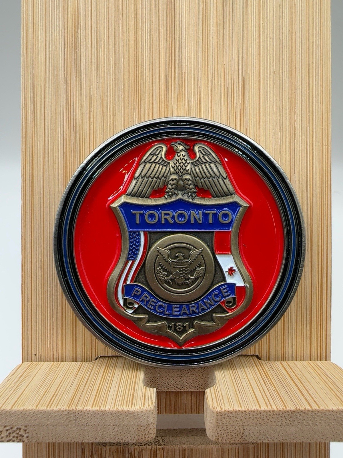 CBP Toronto Preclearance NTEU Chapter 181 Challenge Coin Canada CBP Toronto Preclearance NTEU Chapter 181 Challenge Coin Canada