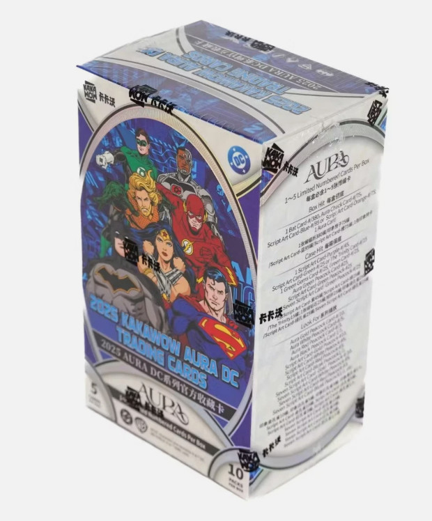 2025 Kakawow Aura DC Trading Cards Standard Hobby Box