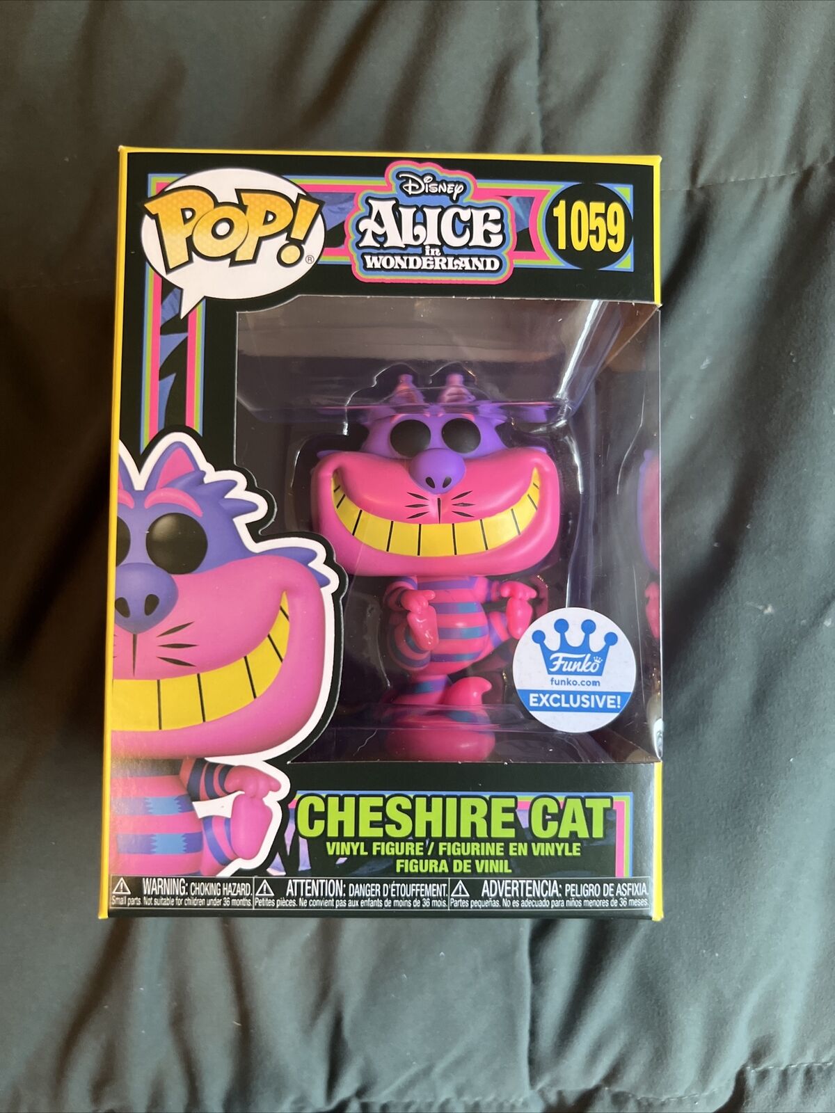 Funko Pop Vinyl: Disney - Cheshire Cat - Funko (Exclusive) #1059 NEW UNOPENED