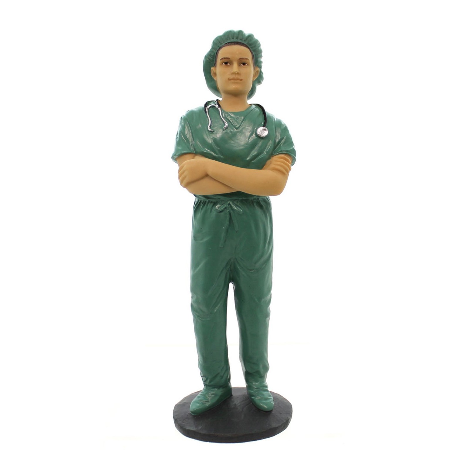 Positive Image Professional: Male Scrub Nurse Collectible Figurine, 8.5\