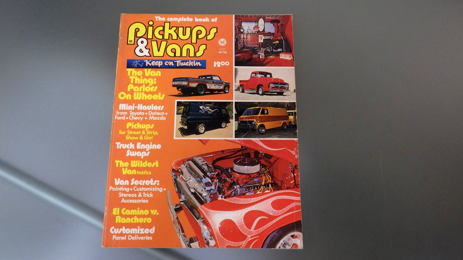 Vtg 1972 Annual PETERSEN\'S Books * Pickups & Vans * Mini Truck DIY How To Custom