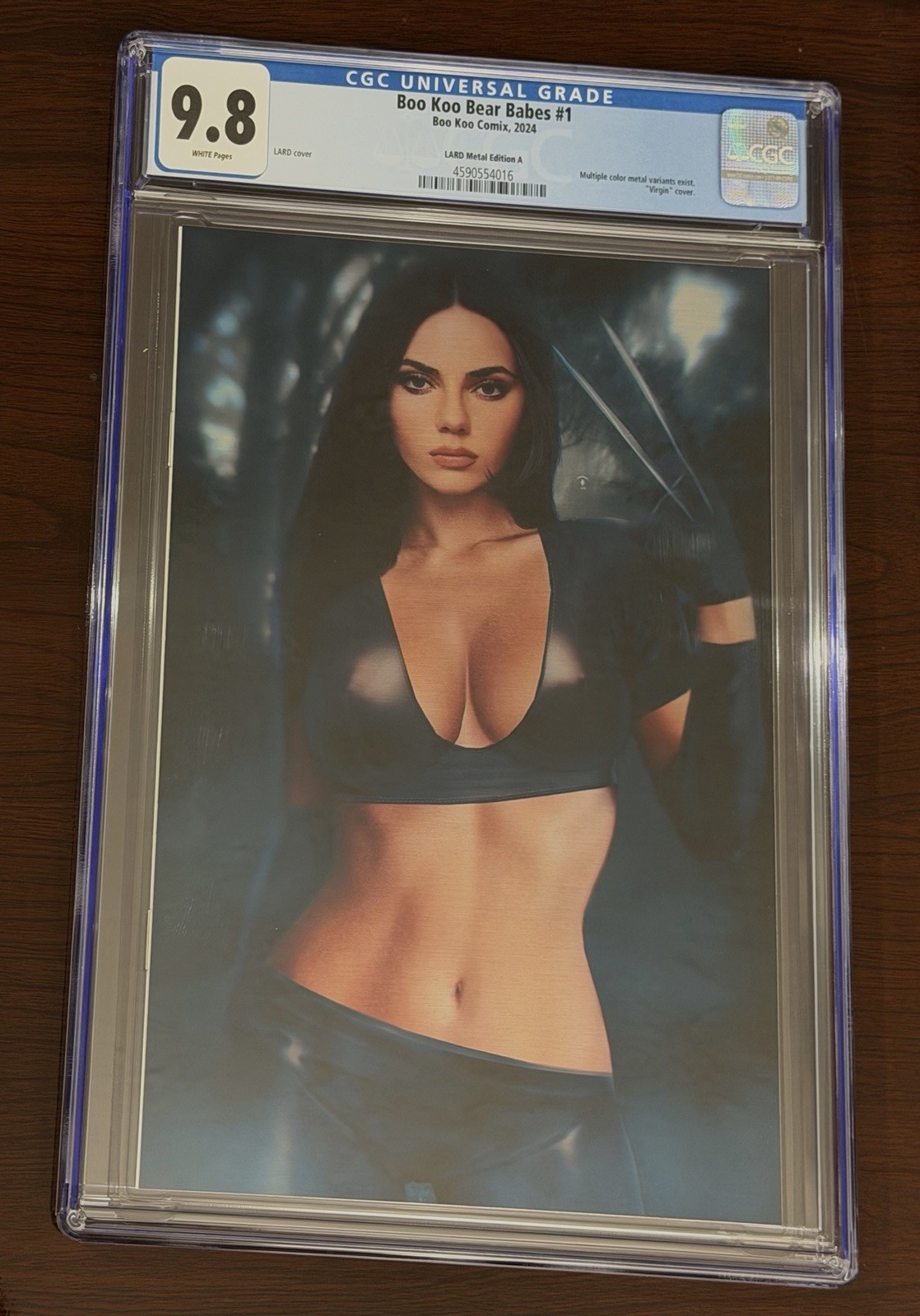 Boo Koo Bear Babes X-23 Homage Cover Men - X CGC 9.8 METAL RARE Low Census