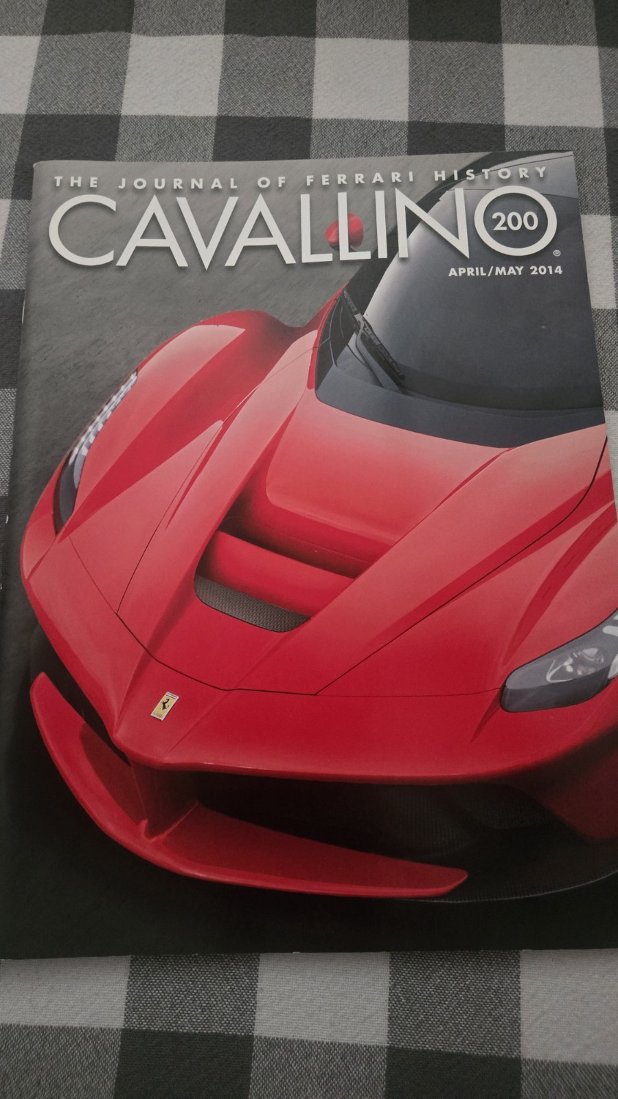 Cavallino The Journal of Ferrari History No.200 April/May 2014 Magazine